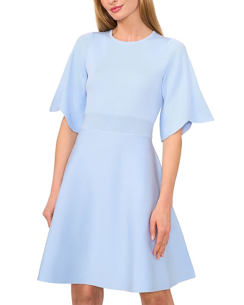 テッドベーカー レディース トップス ワンピース ミニ Ted Baker Flared Sleeve Mini Dressunny Sky