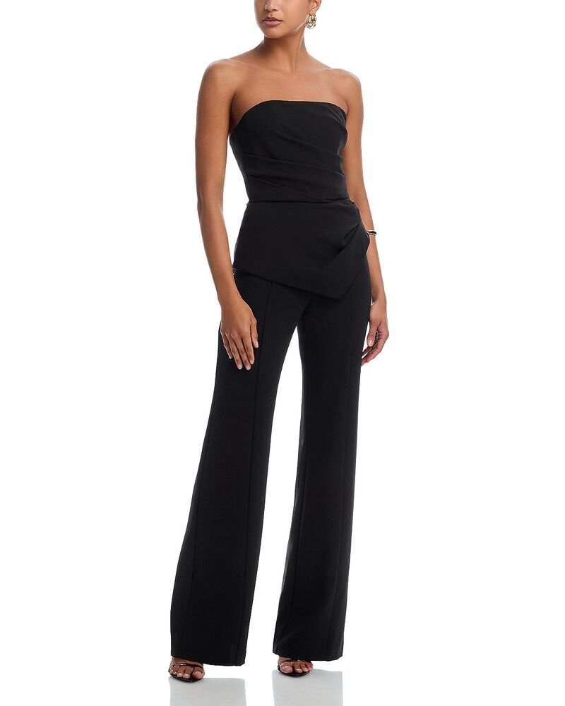 ブラックハロ レディース トップス ジャンプスーツ ストラップレス Black Halo Rockie Strapless Jumpsuit Black ブラック