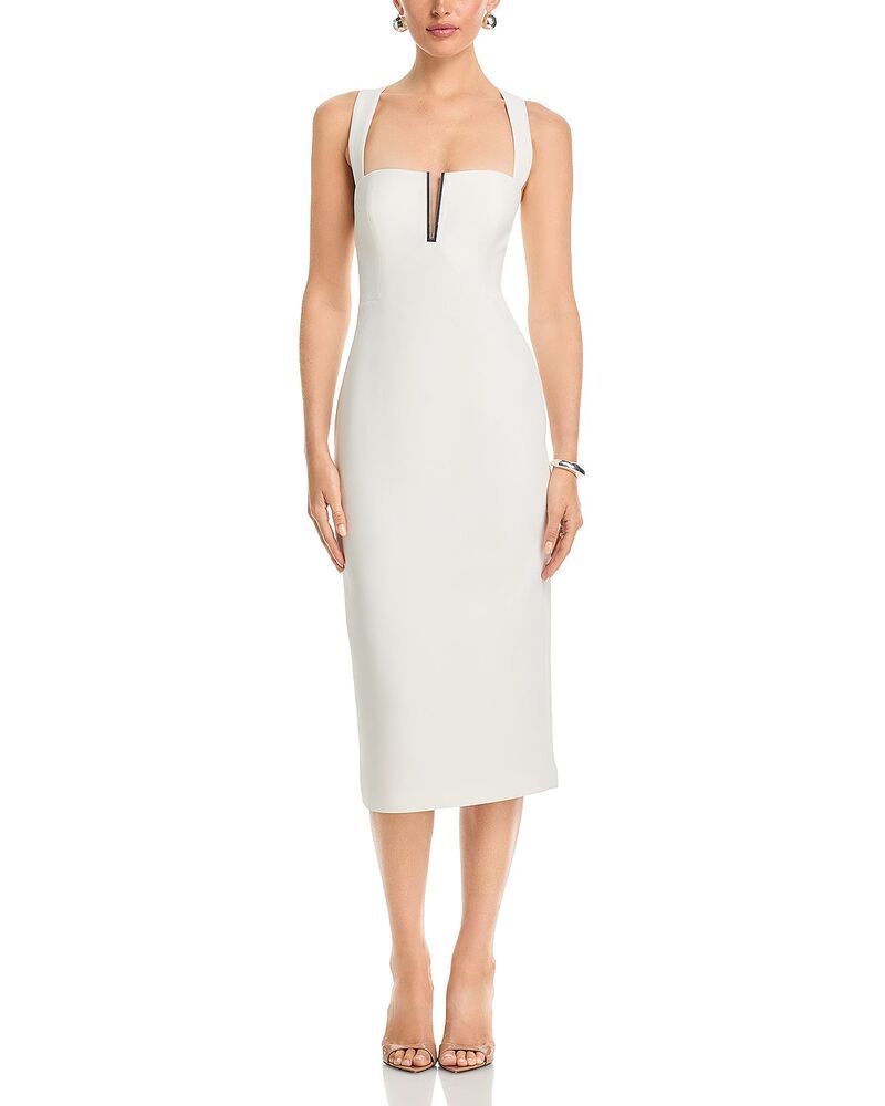 ビーシービージーマックスアズリア レディース トップス ワンピース チェルシー BCBGMAXAZRIA Chelsea Dressnowhite ホワイト