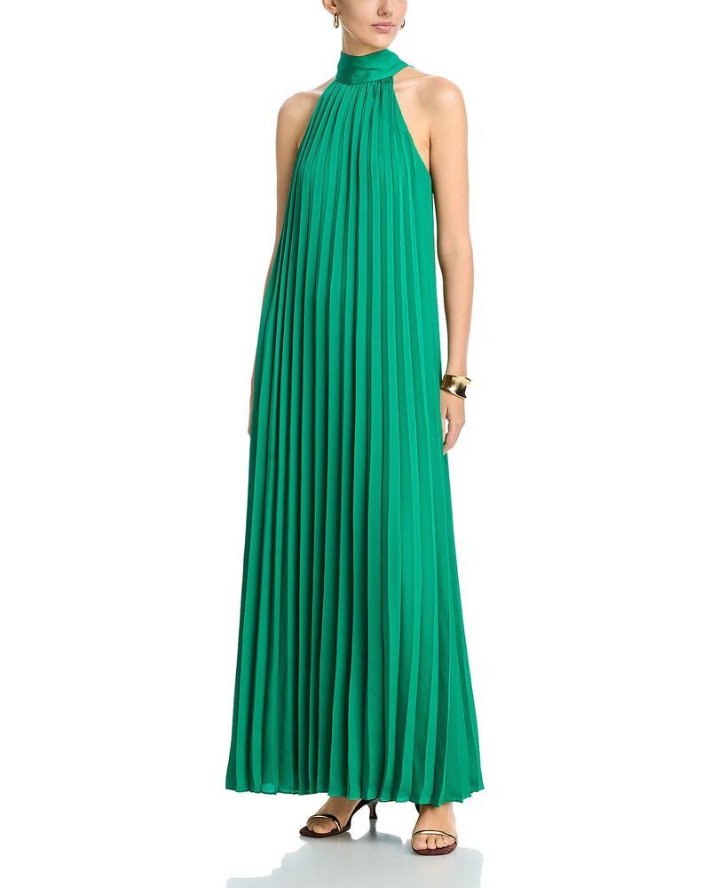 ウンガロ レディース トップス ワンピース プリーツ Ungaro Beverly Pleatedress Peacock