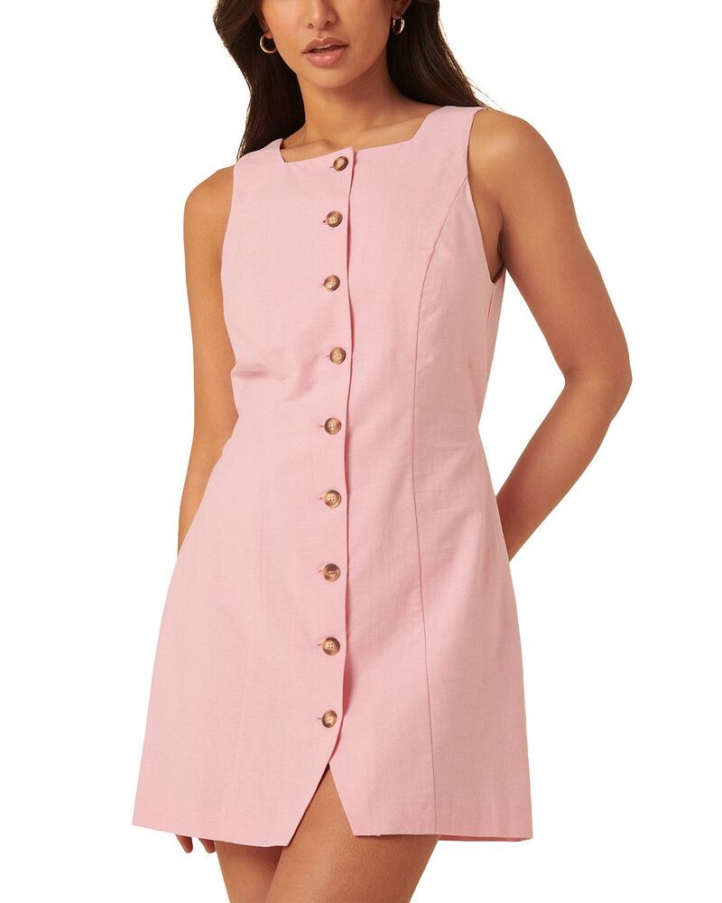 ノーバディーズ チャイルド レディース トップス ワンピース ミニ Nobodys Child Peri Mini Dress Pink ピンク