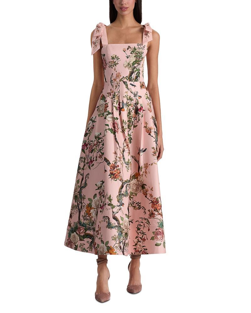 アリスアンドオリビア レディース トップス ワンピース マキシ Alice and Olivia Hana Maxi Dressunset Grovenglish Rose