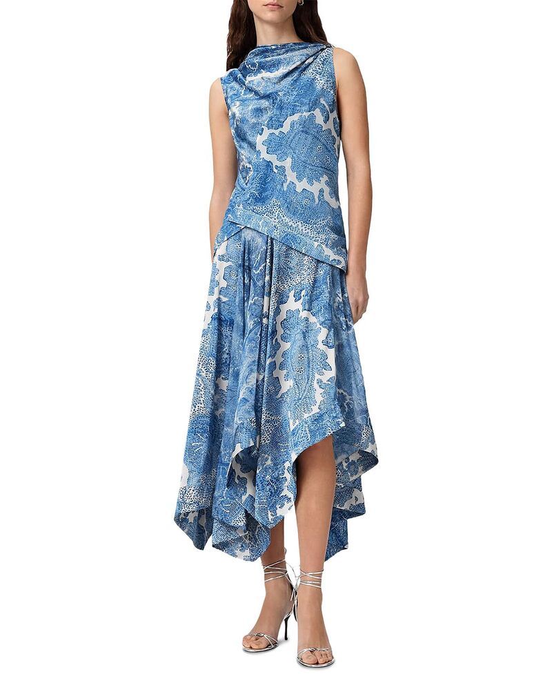 オールセインツ レディース トップス ワンピース ALLSAINTS Prue Dress Joanne Blue ブルー