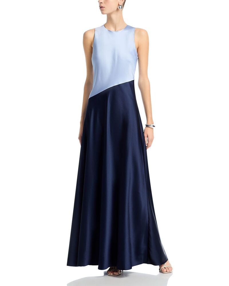 タニアテイラー レディース トップス ワンピース Tanya Taylor Dasha Dress Powder Blue Anthracite ブルー