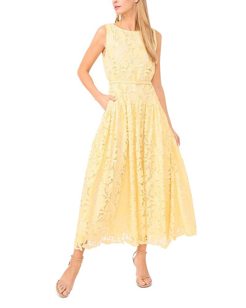 テッドベーカー レディース トップス ワンピース Ted Baker Meli Boat Neck Dress Creamed Corn