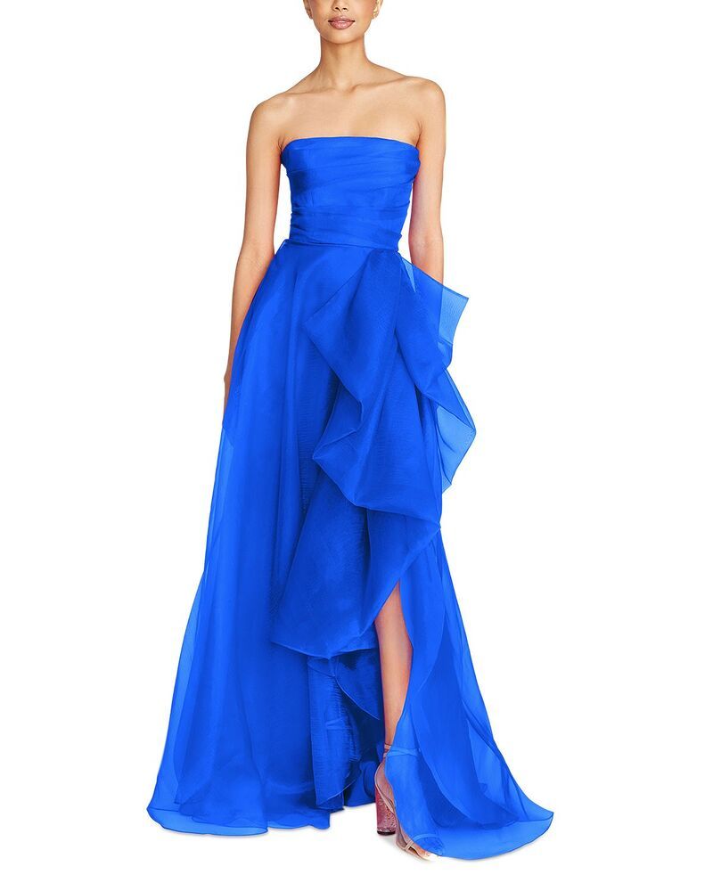 セイア レディース トップス ワンピース ドレープ Theia Teresa Draped Gown Brilliant