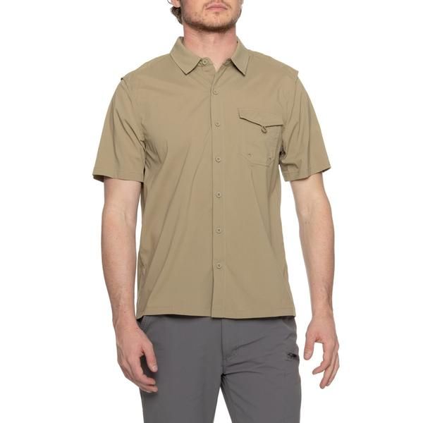 ダカイン メンズ トップス シャツ DaKine Trekker Shirt Short Sleeve Stone ストーン