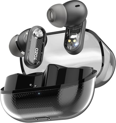 【VGP 2026 受賞】TOZO Crystal Pods bluetooth ワイヤレスイヤホン アクティブノイズキャンセリング 38dB低減 小型 軽量 快適 中低音域 暖色系音質 カスタムEQ「寒色系音質への変更可能」 アプリ対応 外 3cdb5e82