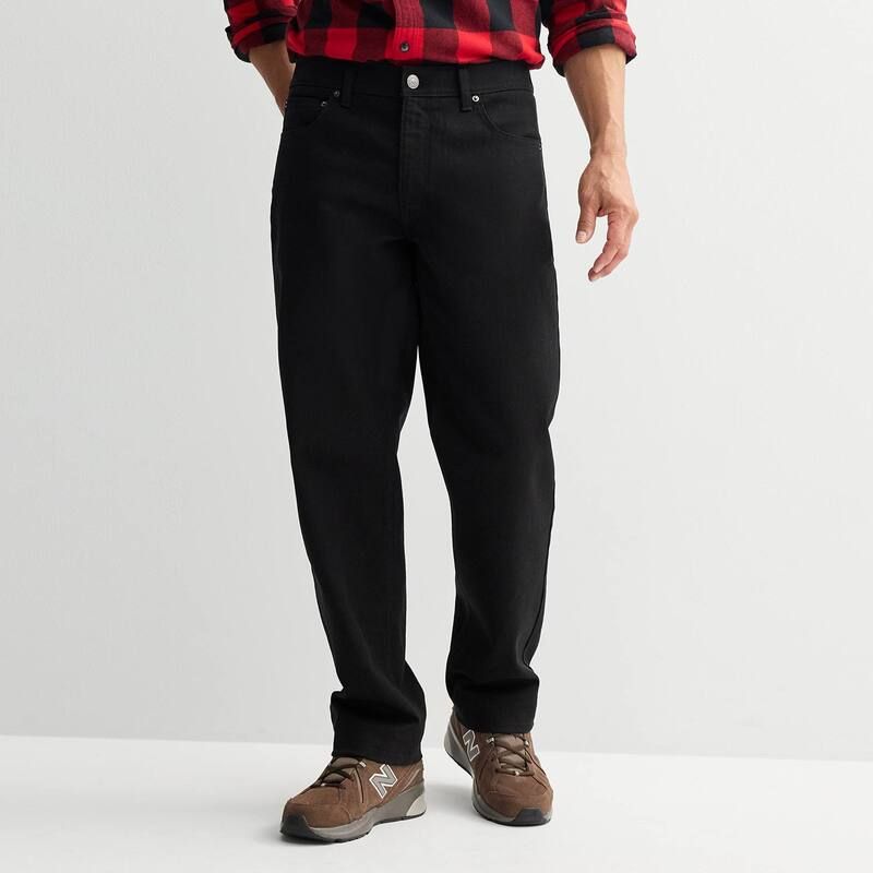 ソノマ レディース ボトムス デニムパンツ ジーンズ Mensonoma Goods For Lifeveryday Relaxed Straight Fit Jeans Black ブラック