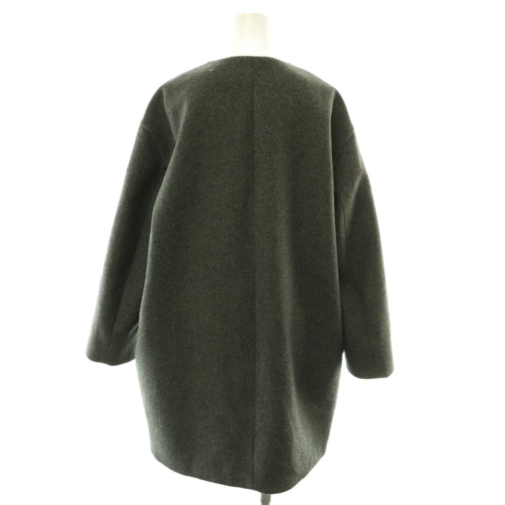 セオリーリュクス theory luxe 25AW LAMB MELTON NM CORA ノーカラー