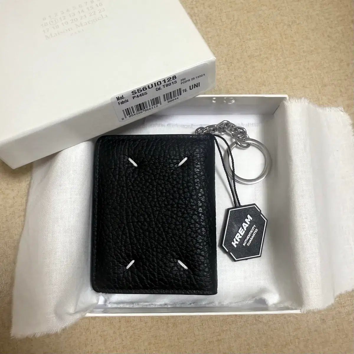 メゾン マルジェラ キーホルダー カードウォレット トレカホルダー 新品