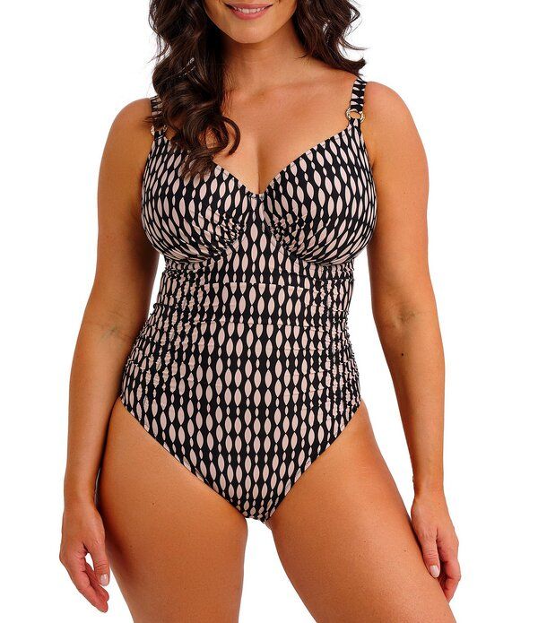 ファンタジー レディース トップス ワンピース Fantasie Shell Bay Sweetheart Neck Full Cup One Piece Swimsuit Desert Blush ブラッシュ