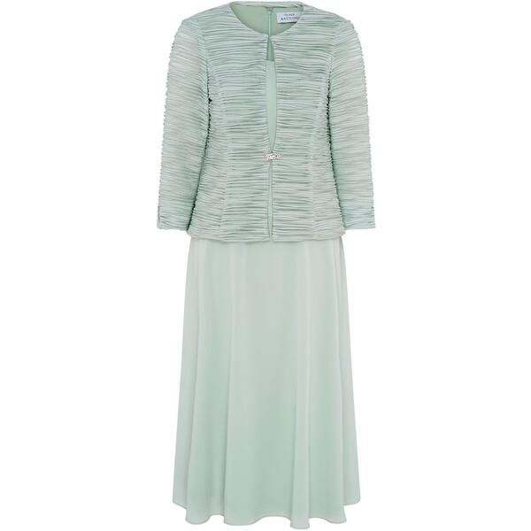 ジーナバッコーニ レディース アウター ジャケット・ブルゾン シフォン Gina Bacconi Page Fancy Jacket Chiffon Dressage セージ