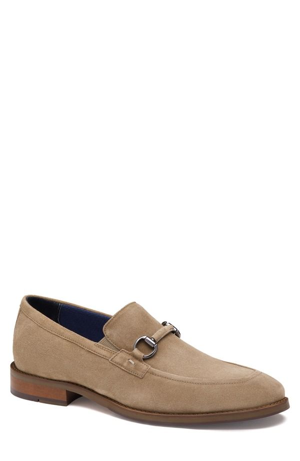 ジョンストンアンドマーフィー メンズ シューズ スリッポン・ローファー Johnston Murphy XC Flex Landry Loafer Taupe Suede トープ