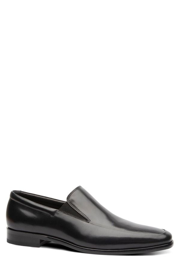 ゴードンラッシュ メンズ シューズ ローファー Gordon Rush Albany Apron Toe Loafer Black ブラック