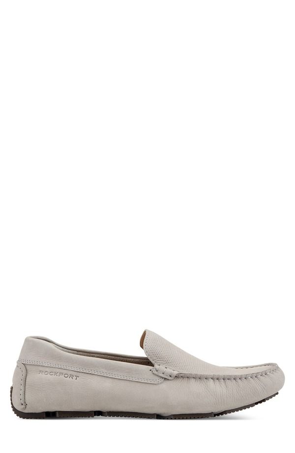 ロックポート メンズ シューズ サンダル ローファー Rockport Rodger Driving Loafer Taupe トープ