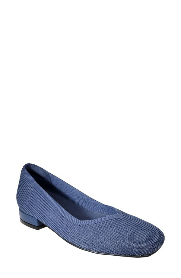 ダイビッドテイト レディース シューズ パンプス David Tate Union Square Toe Pump Navy ネイビー