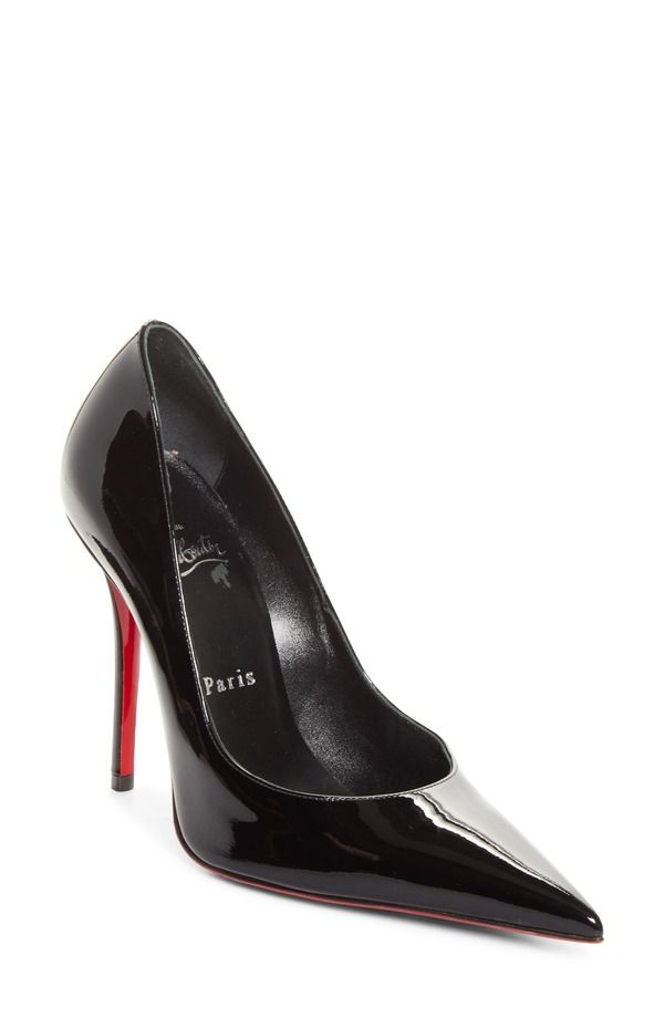 クリスチャン・ルブタン レディース シューズ パンプス Christian Louboutin Miss Z Pointed Toe Pump Black ブラック