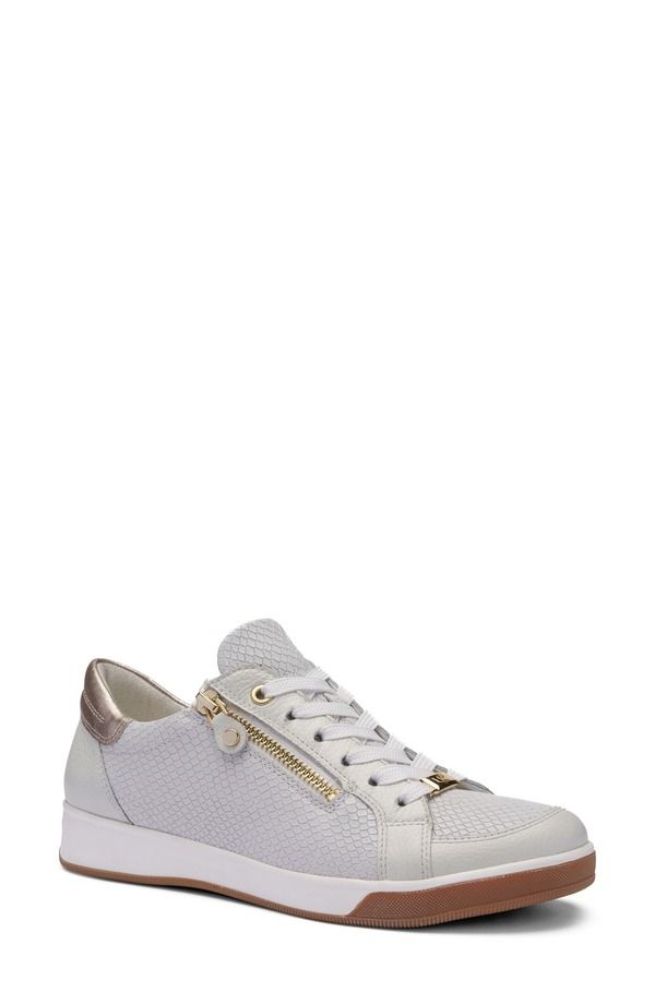 アラ レディース シューズ スニーカー ara Rei Low Top Sneaker White ホワイト