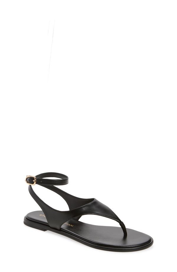 スチュアート ワイツマン レディース シューズ サンダル アンクル Stuart Weitzman Marley Ankle Strap Sandal Black ブラック