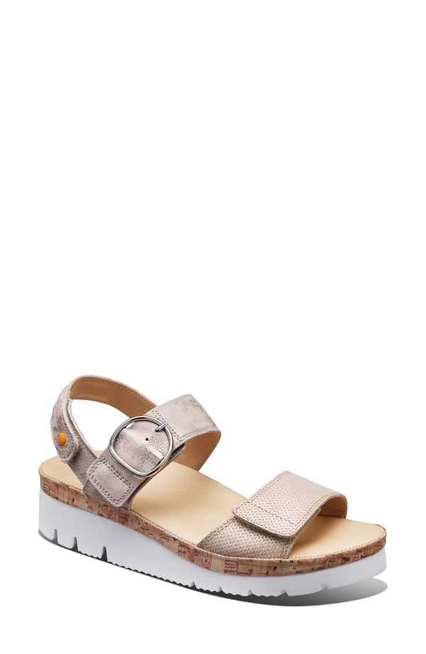 サミュエルフドバード レディース シューズ サンダル Samuel Hubbard Portola Two Strap Sandal Textured Pearleather パール