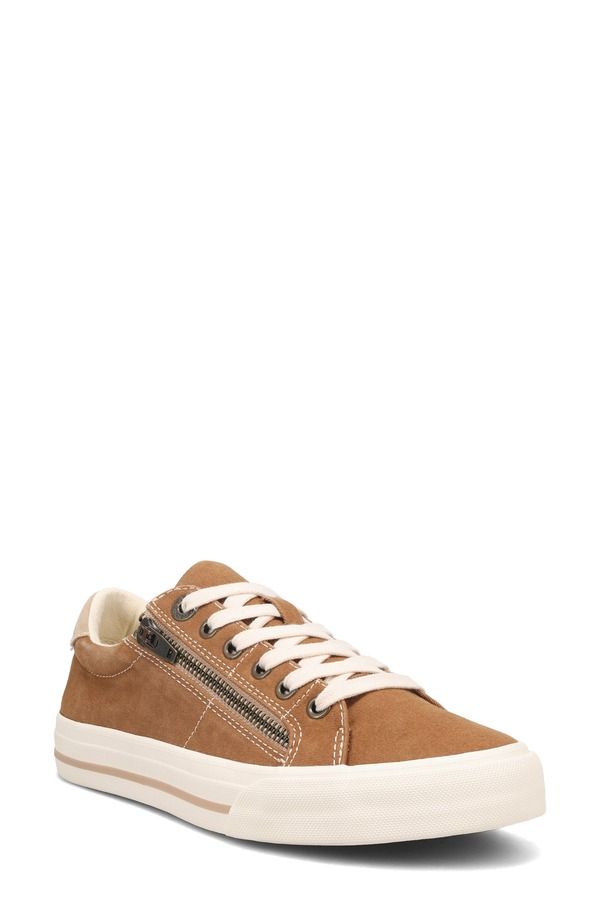 タウス レディース シューズ スニーカー プラットフォーム Taos ZSoul Platform Sneaker Golden Tan Canvas タン