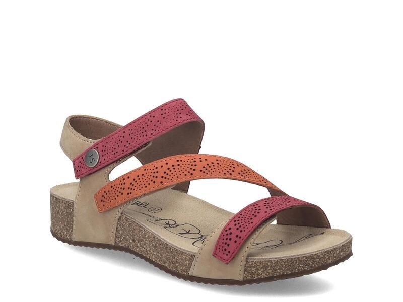 ジョセフセイベル レディース シューズ サンダル Josef SeibelTonga 73 Wedge Sandal Womens BeigeOrange オレンジ
