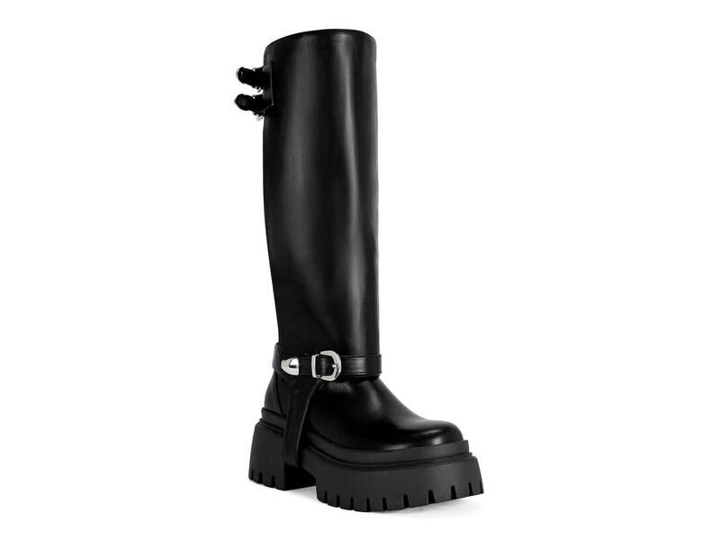アザレア ワン レディース シューズ ブーツ・レインブーツ プラットフォームブーツ プラットフォーム Azalea WangRampage Platform Boot Black ブラック