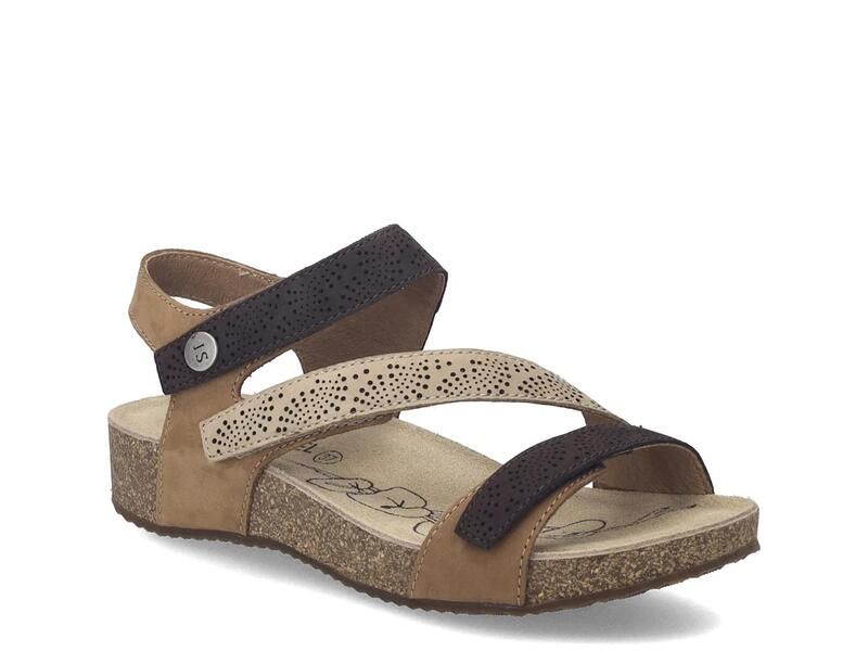 ジョセフセイベル レディース シューズ サンダル Josef SeibelTonga 73 Wedge Sandal Womens BrownBeige ブラウン