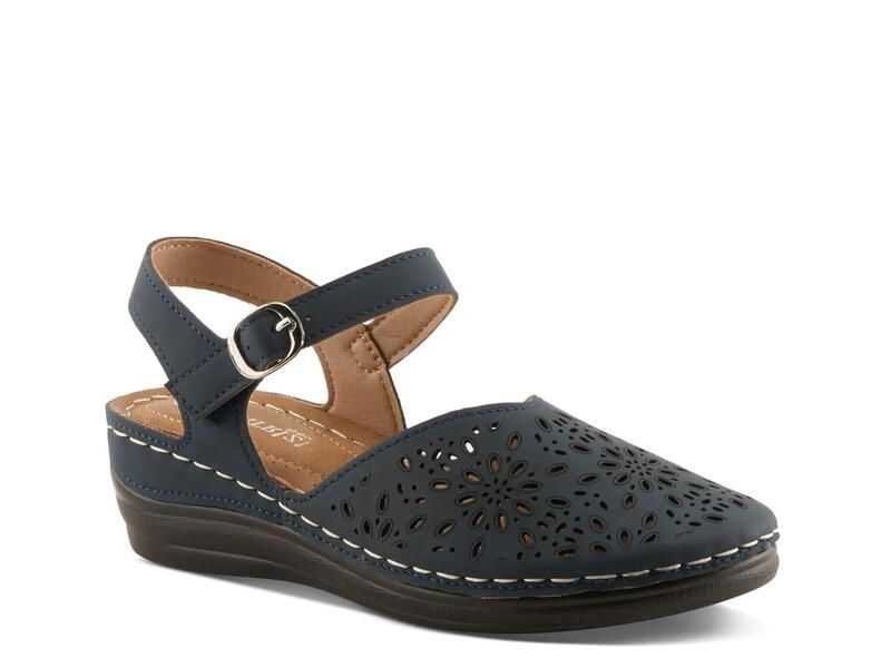 パトリシア レディース シューズ サンダル PatriziaNougatish Wedge Sandal Navy ネイビー