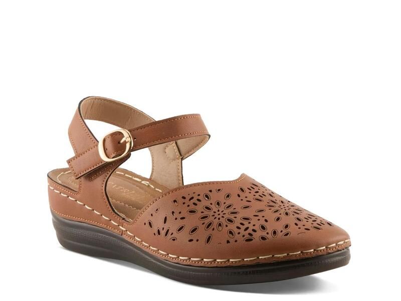 パトリシア レディース シューズ サンダル PatriziaNougatish Wedge Sandal Camel Brown ブラウン