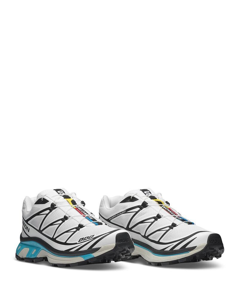 サロモン レディース シューズ スニーカー Salomon UnisexT6 Running Sneakers BlackWhite ホワイト