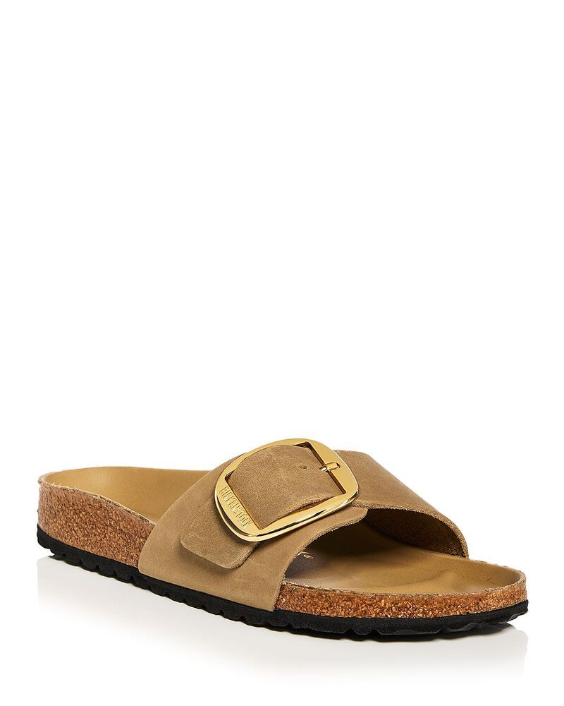 ビルケンシュトック レディース シューズ サンダル Birkenstock Womens Madrid Big Buckle Slide Sandals Brown ブラウン