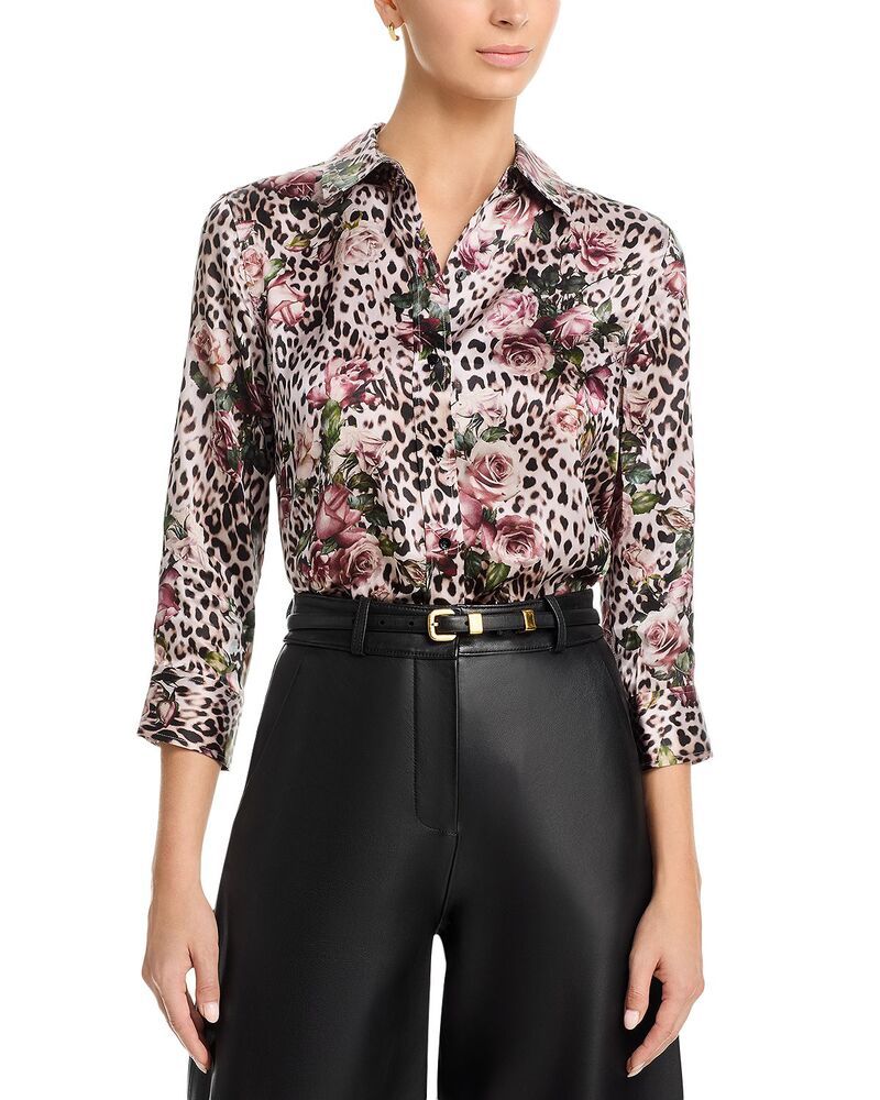 ラジャンス レディース トップス シャツ シルク ブラウス LAGENCE Dani Silk Blouse Multi マルチカラー