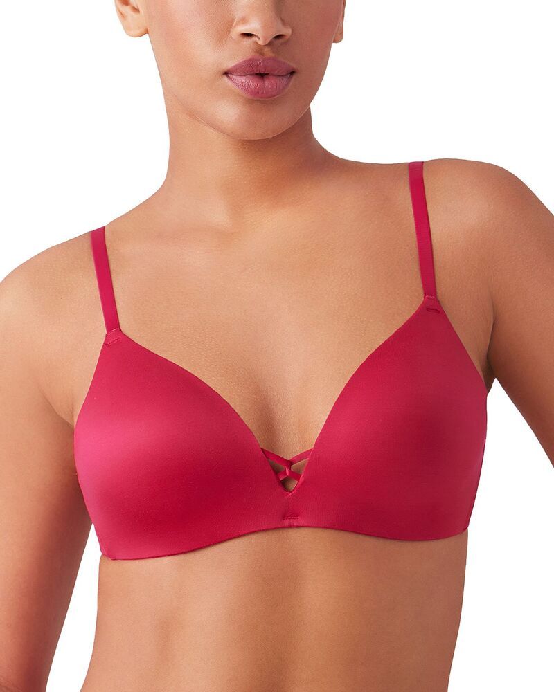 ビーテンプティッド レディース アンダーウェア ブラジャー btemptd by Wacoal Undercover Wirefree Contour Bra Cerise