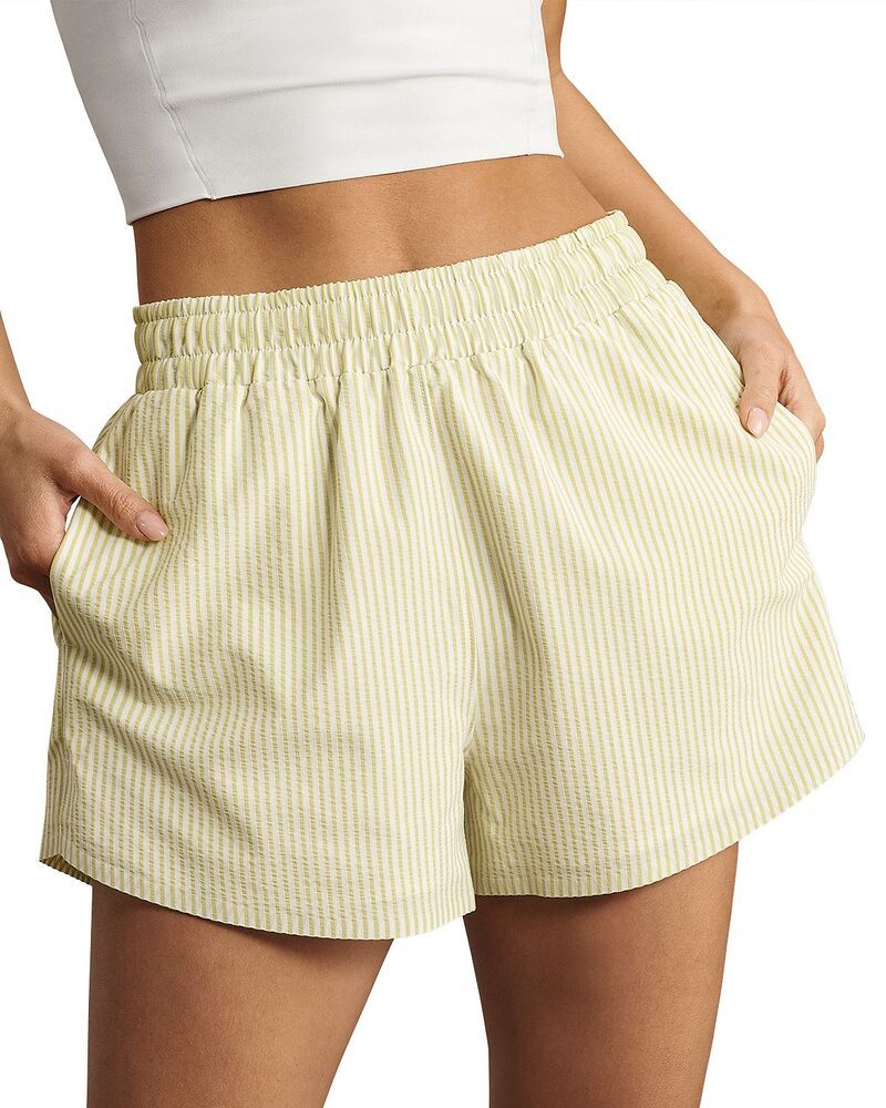 ローヌ レディース ボトムス ハーフパンツ・ショーツ ショートパンツ Rhone Saltair Shorts Citron Seersucker
