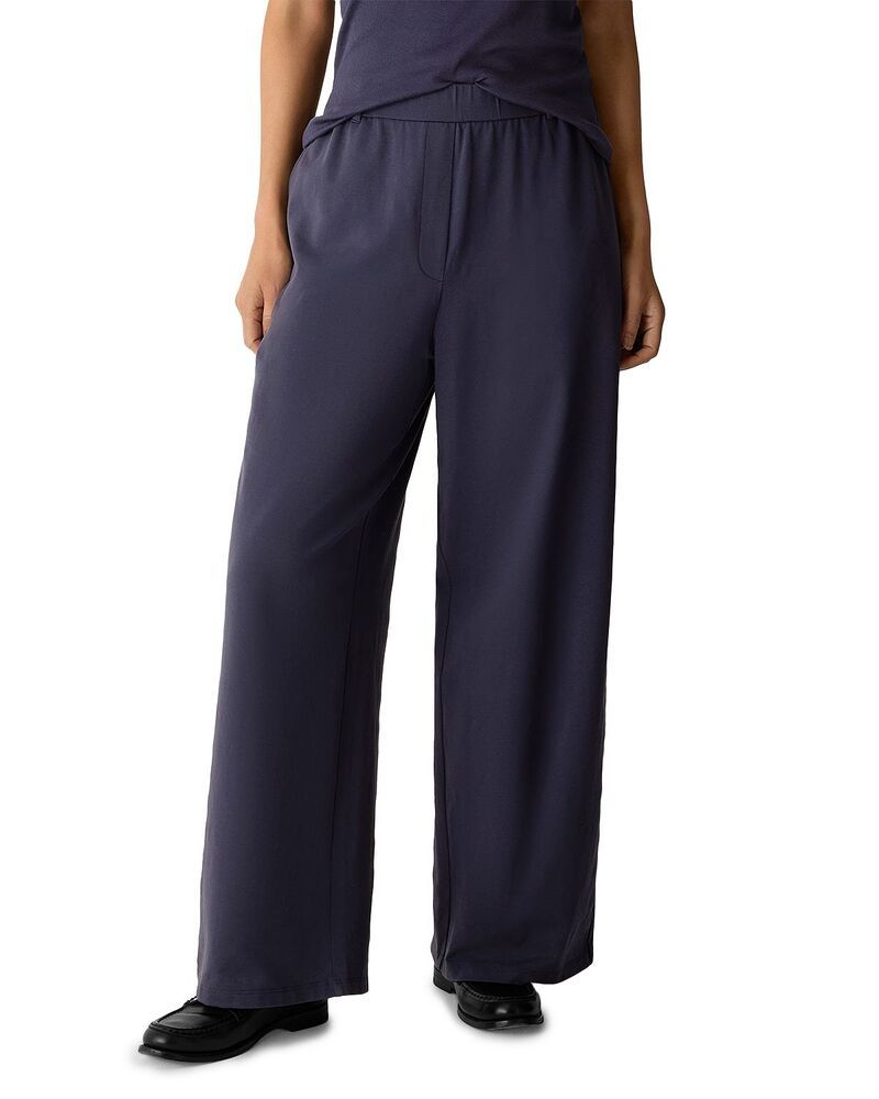 エイリーンフィッシャー レディース ボトムス カジュアルパンツ Eileen Fisher High Waisted Pants Ink