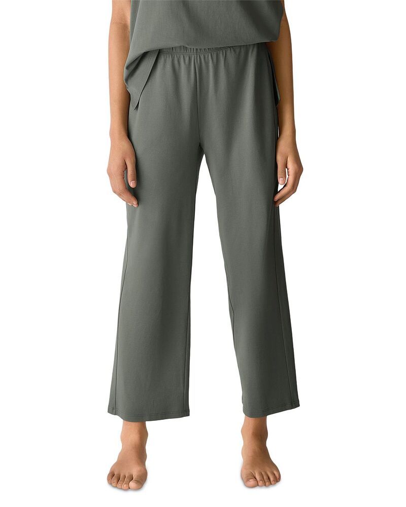 エイリーンフィッシャー レディース ボトムス カジュアルパンツ ストレート アンクル Eileen Fisher Straight Leg Ankle Pants Agave
