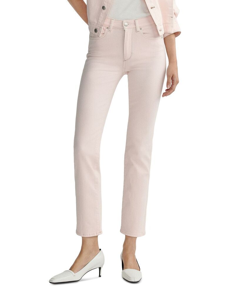 ディーエル 1961 レディース ボトムス デニムパンツ アンクル ジーンズ DL1961 Mara Straight Mid Rise Instasculpt Ankle Jeans in Ballet