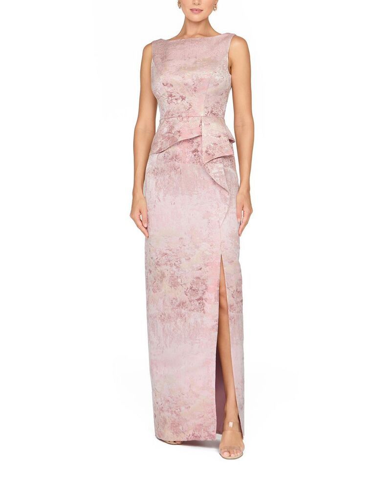 ケイ アンジャー レディース トップス ワンピース Kay Unger Luciana Column Gown Bloom