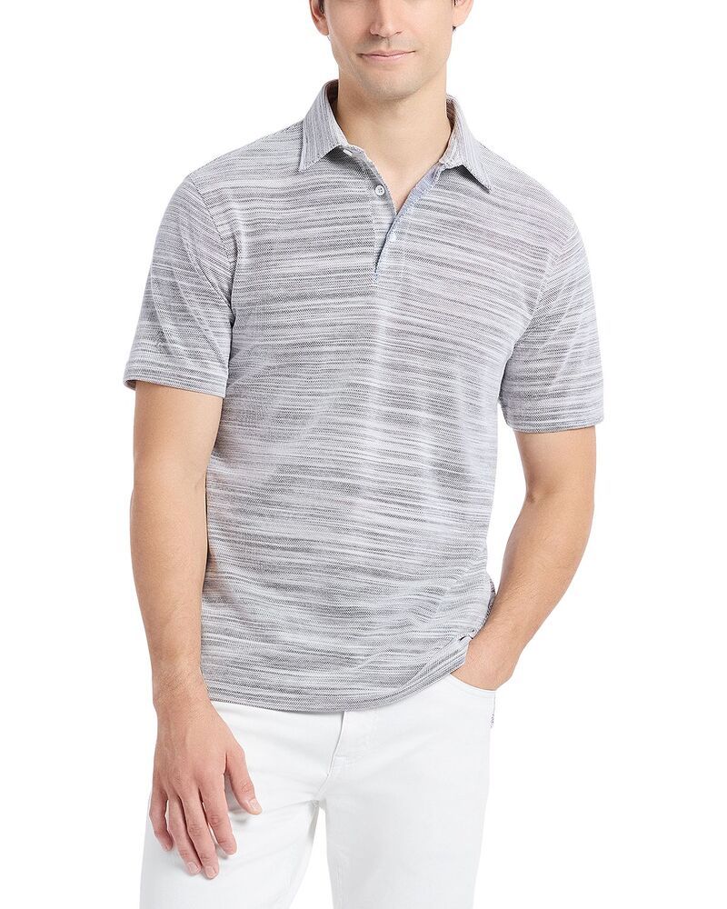 ロバートグラハム メンズ トップス ポロシャツ ニット Robert Graham Bogner Heathered Knit Polo Shirt White ホワイト