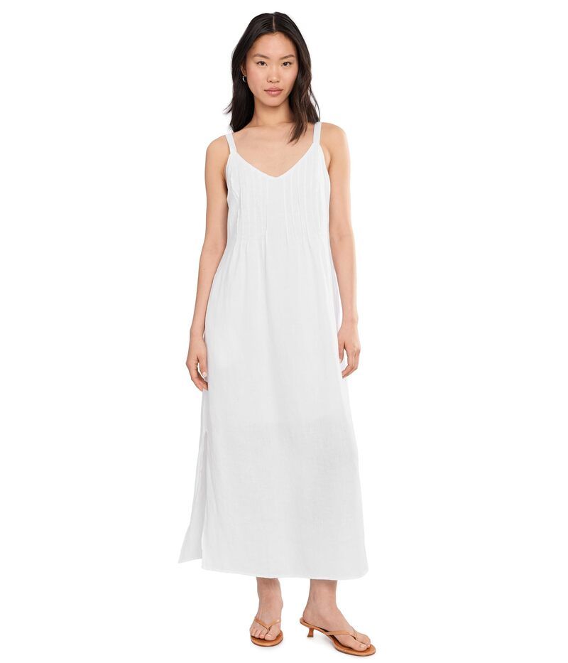 スプレンディット レディース トップス ワンピース ミニ リネン Splendid Stella Linen Mini DressWo White ホワイト