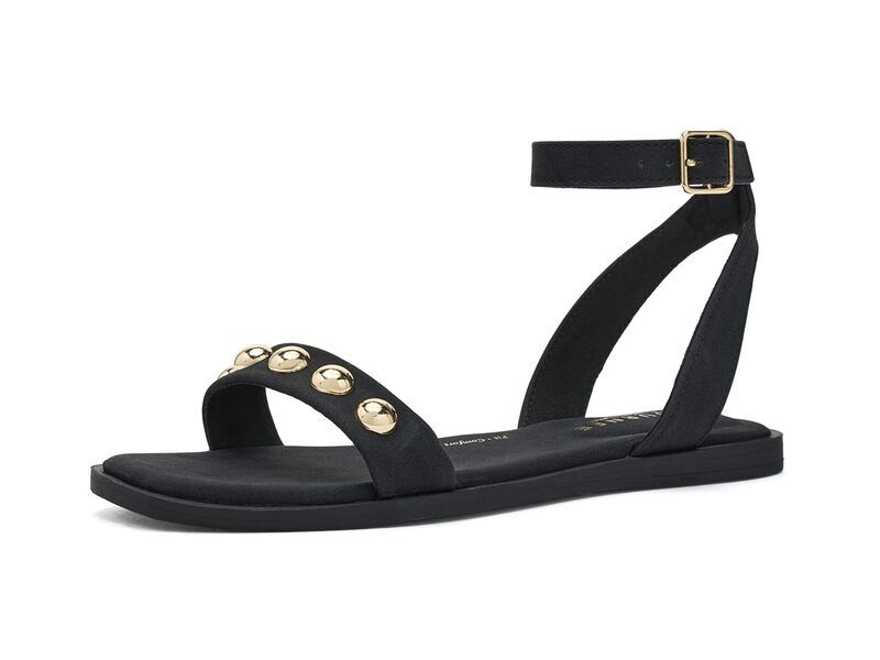 ジュルネ コレクション レディース シューズ サンダル Journee Collection PrimroseWo Black Nubuck ブラック