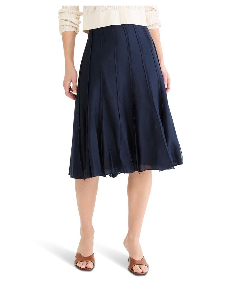 ニックプラスゾーイ レディース ボトムスカート Niczoe Batiste Flirt Skirt Dark Indigo インディゴ
