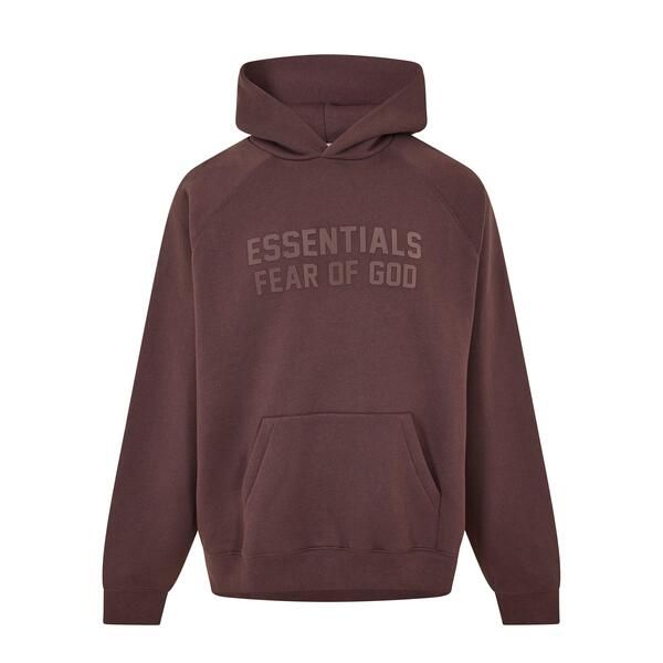 フィアオブゴッド メンズ アウター パーカー・スウェット Fear Of God Essentials Mens Overhead Hoodie Plum プラム