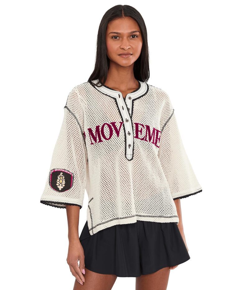 フリーピープル レディース トップス シャツ Fp Movement Camp OuteeWo Ivory Combo アイボリー