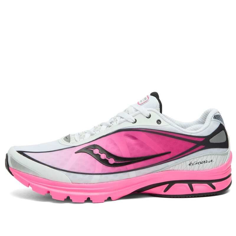 サッカニー メンズ シューズ スニーカー Saucony Kinvara 1 Sneaker Vizi Pink White ホワイト