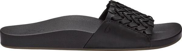 オルカイ レディース シューズ サンダル OluKai Womens Kamola Slide BlackBlack ブラック