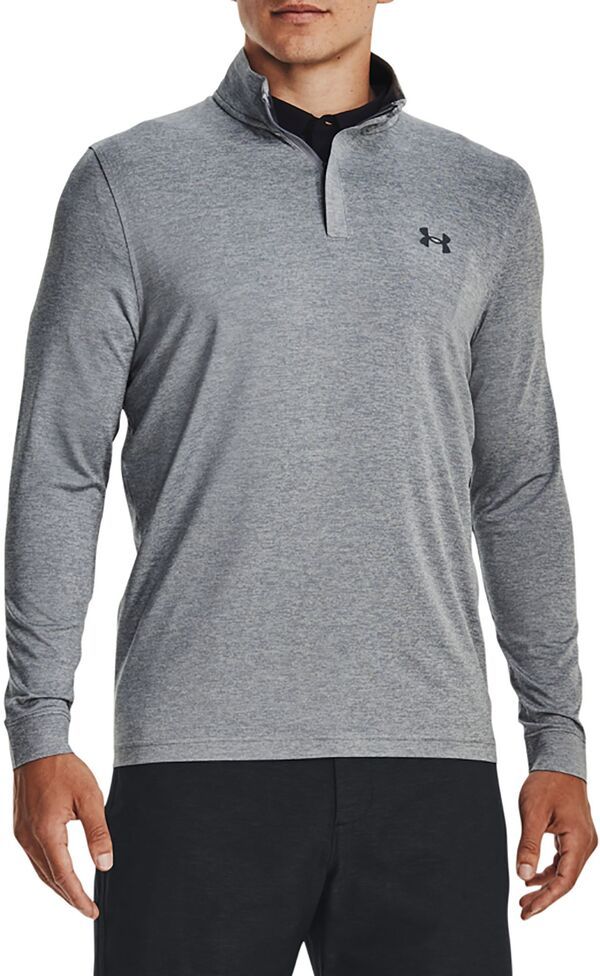 アンダーアーマー メンズ アウター ジャケット・ブルゾン Under Armour Mens Playoff Golf 14 Zip SteelMod Gray グレー