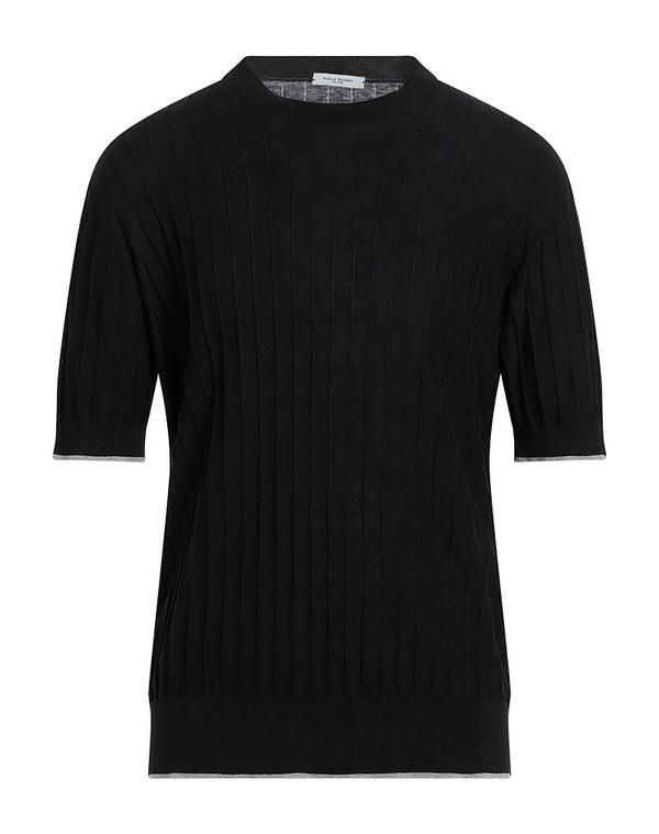 パウロペコラ メンズ トップス シャツ プルオーバー PAOLO PECORA Black ブラック